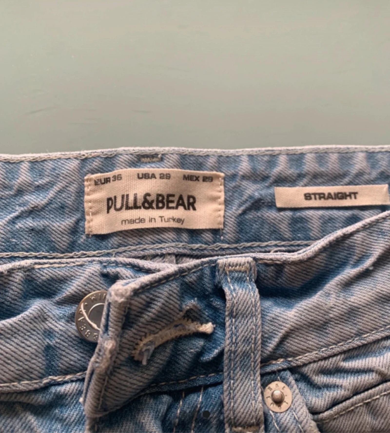Jeans curtos rasgados Pull & Bear Tamanho P – photo 3